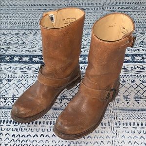 Frye Jenna engineer boots